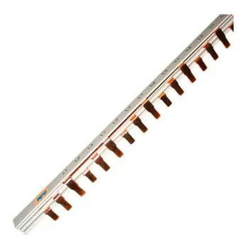 Шина соединительная PIN 3-фазная 63А (1м) Энергия, 5 шт - Электрика, НВА - Щитки и аксессуары для монтажа - Шины нулевые - . Магазин оборудования для автономного и резервного электропитания Ekosolar.ru в Новочеркасске