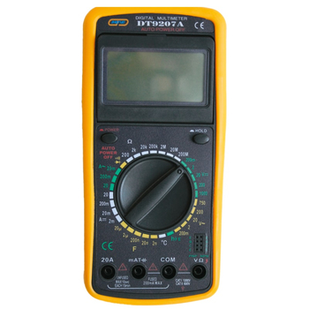 Мультиметр DT 9207 Энергия - Электрика, НВА - Измерительный инструмент - Мультимеры - . Магазин оборудования для автономного и резервного электропитания Ekosolar.ru в Новочеркасске