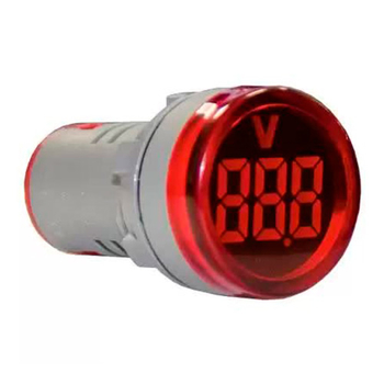 Индикатор значения напряжения AD22-RV красный Энергия - Электрика, НВА - Устройства управления и сигнализации - Сигнальная аппаратура - . Магазин оборудования для автономного и резервного электропитания Ekosolar.ru в Новочеркасске