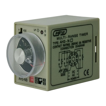 Реле времени 220V AH3-NB (3s - 30 min) AC Энергия, 100 шт - Электрика, НВА - Реле, автоматизация и управление - Реле времени - . Магазин оборудования для автономного и резервного электропитания Ekosolar.ru в Новочеркасске