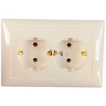 Розетка Legrand Valena 2X2К+З в сборе белая - Электрика, НВА - Выключатели и розетки - Розетки - . Магазин оборудования для автономного и резервного электропитания Ekosolar.ru в Новочеркасске
